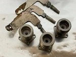 TRU-7825 Lc Flange Mount Coaxial Rf Connector/adapter Stainless Steel, Lot Of 3. Fixed Price $75.00.