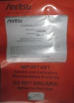 Coaxial Adapter 1.85 Mm Conn DC-65 Ghz M-m 1.5 Anritsu 34VV50 Cal Cert. Fixed Price $299.00.