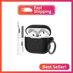 Ahastyle Airpods Case Cover (2024) With Cleaning Kit, Soft Silicone Shockproof. Fixed Price $14.20.