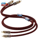 Rca Cables For Audiophile 3FT Hifi Stereo Shielded To. Fixed Price $40.22.