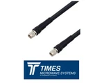 LMR-400-75 Times Microwave Coaxial Cable Assembly F Male Connectors Vsat Ohm. Fixed Price $121.46.
