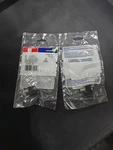 (lot -2)LEVITON 41084-FEF Quickport F-type Adapter, Nickel-plated, Black New!. Fixed Price $12.00.