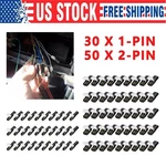 80 Pcs Plug-in Quick Wire Connectors, Reusable Clamp Terminal Blocks For Cables. Fixed Price $14.49.