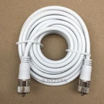 Steren 20 Ft White RG8X MINI-8 Coaxial PL259 Uhf Ham Cb Radio Antenna Cable. Fixed Price $22.95.