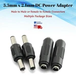 5.5MM X 2.1MM Dc Female Coupler Adapter Barrel Power Connector Plug Lot. Fixed Price $39.75.