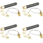 Diymalls 915MHZ Lora Antenna 2DBI U.fl Sma Connector For Heltec Black. Fixed Price $17.29.