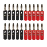 Qmseller Banana Plugs 4MM Audio Speaker Wire Cable Connector 10 Pair. Fixed Price $11.06.