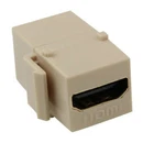 Hdmi Keystone Wall Plate Snap-in Insert Coupler Adapter Jack Female Cable Ivory. Fixed Price $6.79.