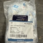 Amphenol 46650-75RFX Bnc Terminator Plug. Bag Of New Never Used. Fast Ship!. Fixed Price $60.00.