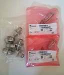 Huber Suhner 22542437 Coaxial Adapter N-50-0-1/133 Ne, Ohm Flange Mount. Fixed Price $15.00.