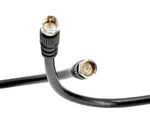 Quality Rf Coaxial Cable 25 Ft Black Premium RG6 F-type 75 Ohm. Fixed Price $15.97.