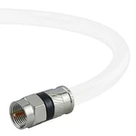 Mediabridge Coaxial Patch Cable (6 Ft) Triple-shielded, In-wall Ft, White. Fixed Price $14.46.