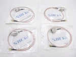4 Pk Sdtc Tech Type Male To Sma Coaxial Adapter Cable Antenna Extd Wi-fi. Fixed Price $24.99.
