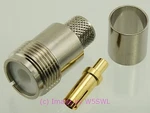 Premium W5SWL Series Uhf Female Coax Connector RG-8 RG-213 LMR-400 Crimp. Fixed Price $6.05.