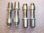 Qty (10) Rca To Female Coax Adapters TCX0055-010130 Hosiden. Fixed Price $7.99.