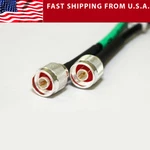 Coax Cable Assembly LMR-400 Type RG-8/U 75 Ft With N-male Connectors Ham Radio. Fixed Price $119.95.