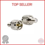 Dht Electronics 2PCS Coaxial Adapter Female To Uhf PL-259 Connect. Fixed Price $10.59.