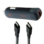 Ventev Dashport PD1180 Car Charger With Type-c Mfi Cable For Iphone/ipad Gray. Fixed Price $9.86.