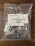Butterfly Hangers For 1/2" Corrugated Coaxial Cable BH-12 Sst, Set Of 10 Trilogy. Fixed Price $11.39.