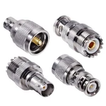 Tuolnk 4PCS PL259 SO239 Bnc Adapter Coax Connector, Uhf Silver. Fixed Price $13.35.