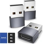 Syntech Usb Female To Adapter Pack Of 3 Travel Must Space Gray. Fixed Price $18.69.