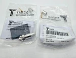 (qty 2) Times Microwave Systems Coaxial Cable Connector TC-400-TM-X 3190-2532. Fixed Price $19.99.