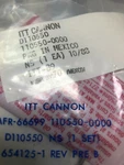 D110550 Itt, Connector Accessories Locking Hardware Straight Pack. Fixed Price $32.89.