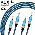 Aux 3.5 Male To 3FT Stereo Trrs High Quality Audio Cable Cellphone Headset. Fixed Price $16.90.