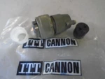 Ea Nos Itt Cannon 2 Pin Electrical Plug Connector P/n: MS3106R18-3S. Fixed Price $17.50.