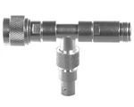 To Female Unidapt Silver Signal Sampler W/ Bnc Port RFA-4059-A. Fixed Price $154.69.