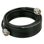 Jxcnpxtr RG8X Coaxial Cable Uhf Male To 10 Ft Low Loss 50 Ohm PL259 Coax.... Fixed Price $33.80.