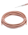 Pobady RG142 Cable Low Loss Rf Coaxial 16.4FT/5M Brown Silverplated Cop.... Fixed Price $49.46.