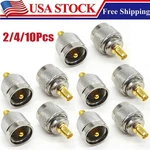 2/4/10PCS Sma Female PL259 Uhf Connector Cb Ham Radio Rf Coax Adapter. Fixed Price $22.90.