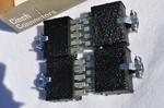 One (1) Trw P410 Cct Cinch Connnector; Flat, 2 Round Pins; New Box. Fixed Price $5.50.