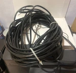 Ce Tech 50 Ft.? Black RG-6U 75 Ohm 18 Awg Tv Television Antenna Coaxial Cable. Fixed Price $10.00.