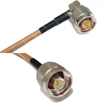 RG142 Silver Male Angle To Coax Rf Cable Usa Lot. Fixed Price $96.79.