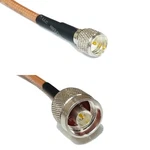 RG400 Silver Mini Uhf Male To Coax Rf Cable Usa Lot. Fixed Price $80.81.