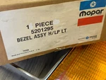 1978 1979 1980 Dodge Omni Nos Mopar Lh Headlight Trim Bezel 5201295. Fixed Price $125.00.