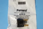Dbl Banana Plug, Gold Pl, Pomona, 4892-0, 30VAC/60 Vdc, Hands Free 50000VDC Max. Fixed Price $18.00.