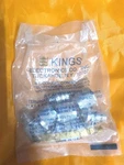 Kings Electronics Co. PL259 Coaxial Connectors (crimp) Made The U.s.a.. Fixed Price $25.00.