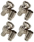 Lot Marmat 120424X Cb/ham Radio Bnc Male Connectors For RG6 Coax Cable. Fixed Price $24.95.