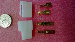 Icom --- " Type Replacement Connector Dc Power Plug Only 2 Pin Inline. Fixed Price $8.45.