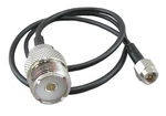 Comet HS-05 18 Inch Ht Adapter/jumper Cable, Sma Male SO-239. Fixed Price $24.95.