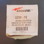 Andrew L5TDF-PS Connector Din Female Positive Stop For LDF5-50A White. Fixed Price $35.00.
