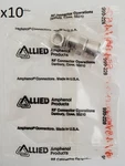 (lot Of 10) New Allied Amphenol 999-226 Made Usa Bnc Coax Cable Connector. Fixed Price $20.99.