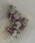 Lot Of Aim Electronics 27-9007 Rf Terminators Bnc 75 Ohm W/o Strap 1/2W 1%. Fixed Price $12.00.