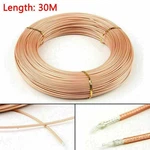 30M RG316 Rf Coaxial Cable Connector 50OHM M17/113 Shielded Pigtail 98FT. Fixed Price $32.58.