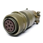 Amphenol MS3106E24-11P Connector Plug 9P Solder Cup. Fixed Price $36.00.