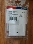 41080-1WP 1-PORT Leviton Single-gang Quickport Wallplate, White Pack Of 23. Fixed Price $45.54.
