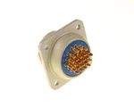 165-27 Amphenol Wire-por 24-PIN Socket Receptacle Square Flange Connector. Fixed Price $189.70.